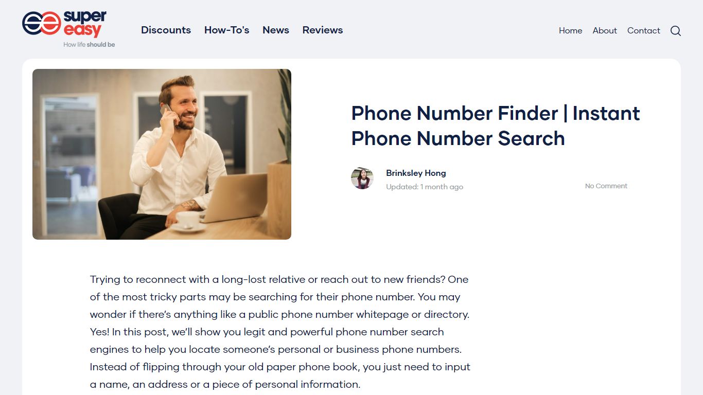 Phone Number Finder | Instant Phone Number Search - Super Easy